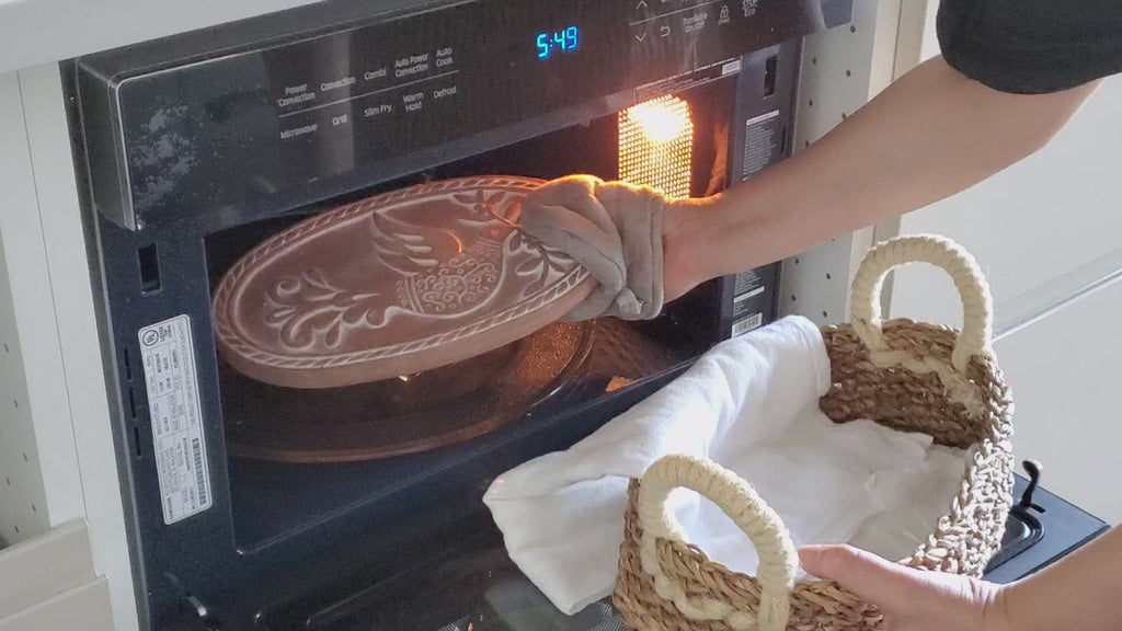 Bread Warmer & Basket - Owl Round